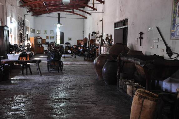 O charmoso museu da vinícola La Rural, em Mendoza, na Argentina